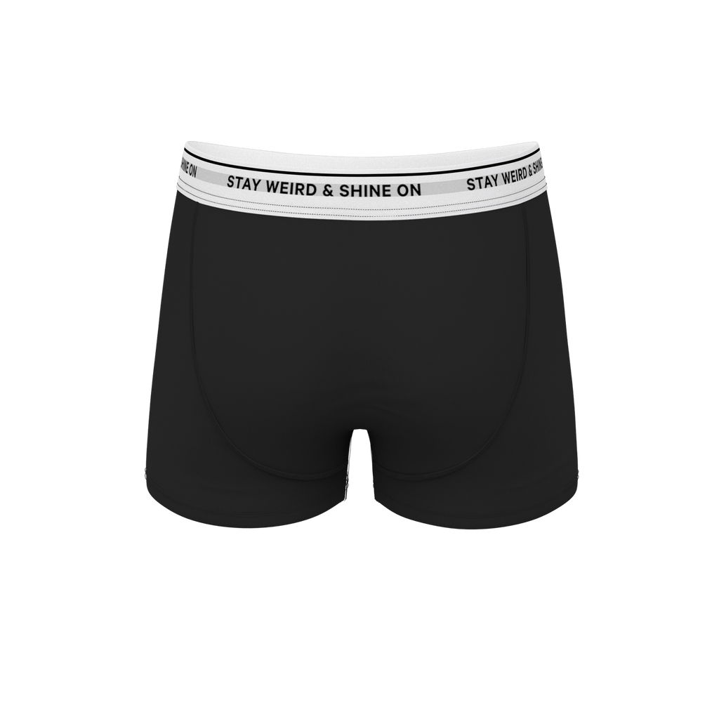 The Anthem | Black Shinesty Ball Hammock® Pouch Trunks Underwear - Shinesty
