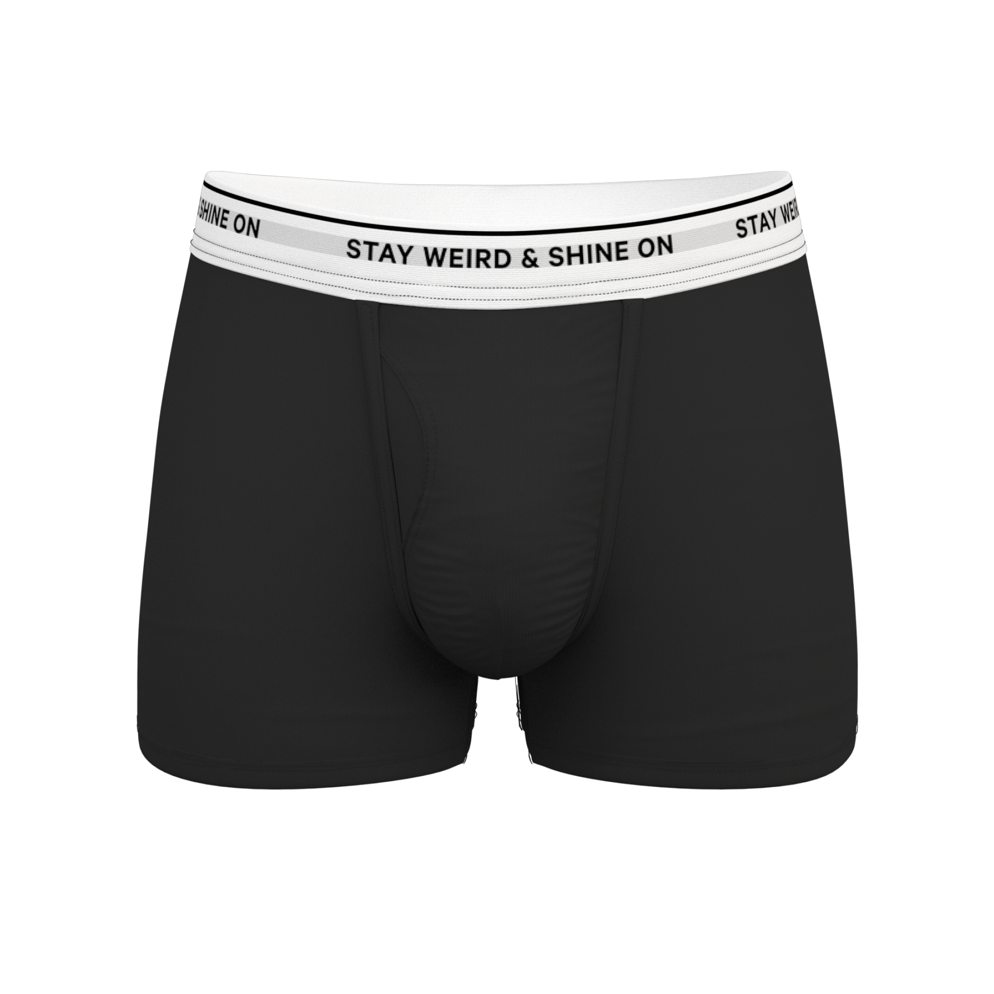 The Anthem | Black Shinesty Ball Hammock® Pouch Trunks Underwear - Shinesty