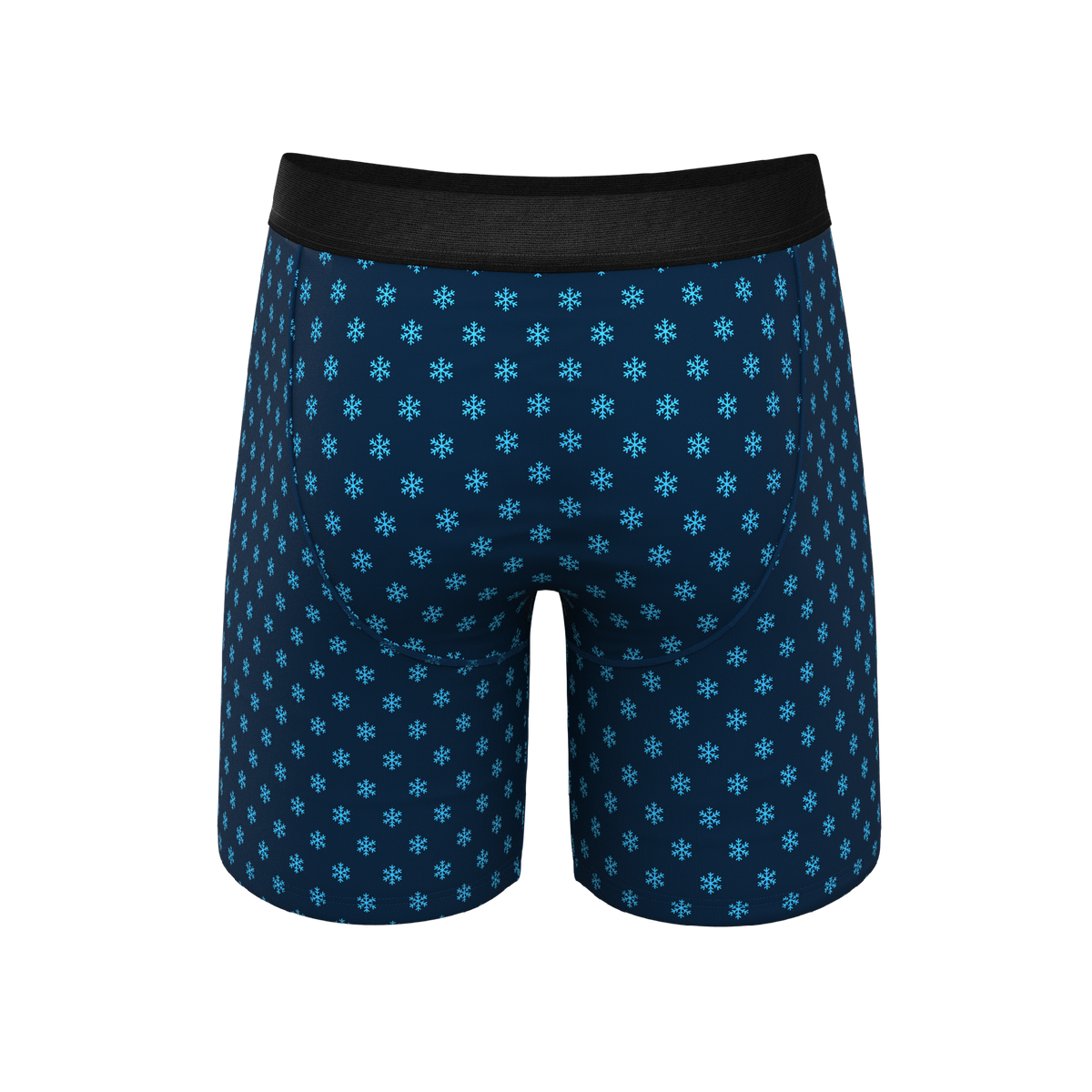 The Avalanche | Color Changing Snowflake Ball Hammock® Boxer - Long Leg - Shinesty