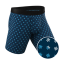 The Avalanche | Color Changing Snowflake Ball Hammock® Boxer - Long Leg - Shinesty