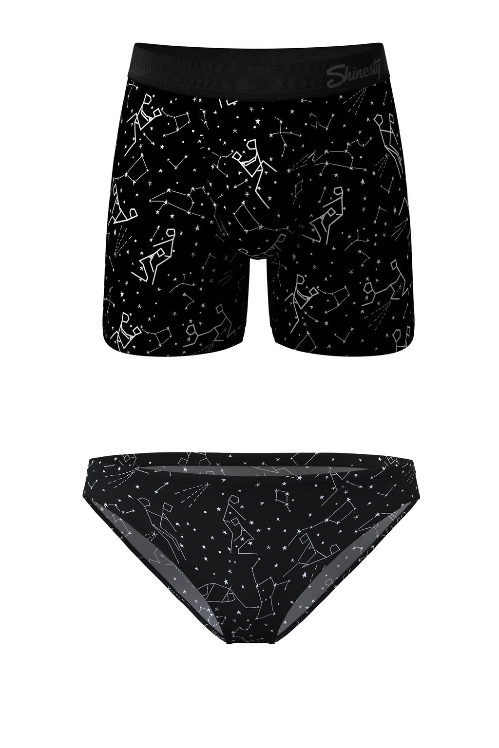 The Big Bang | Constellation Ball Hammock® Boxer and Bikini Matching Underwear Pack - Shinesty