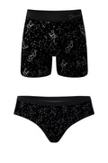The Big Bang | Constellation Ball Hammock® Boxer With Fly and Cheeky Matching Underwear Pack - Shinesty