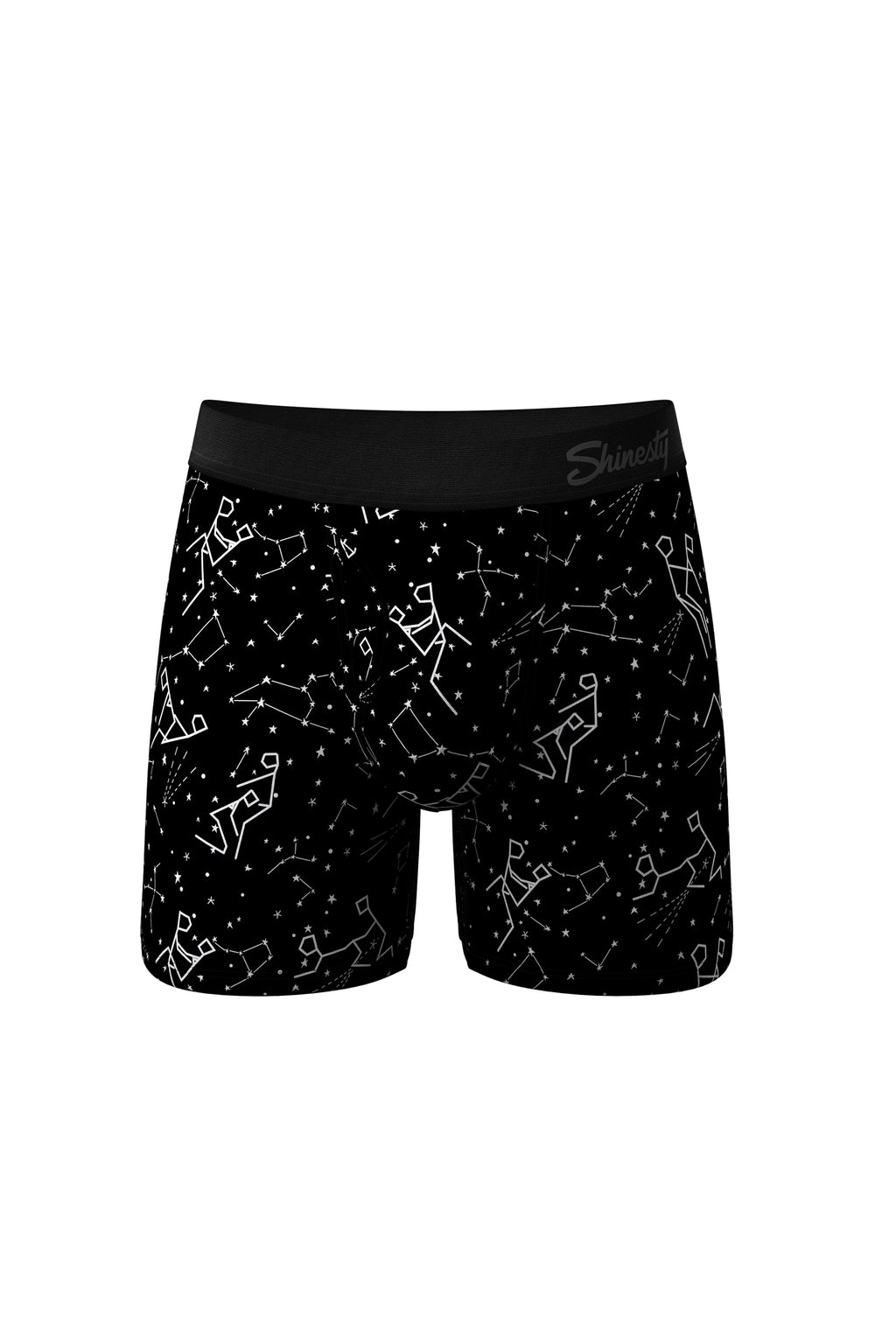 The Big Bang | Constellation Ball Hammock® Boxer With Fly and Cheeky Matching Underwear Pack - Shinesty