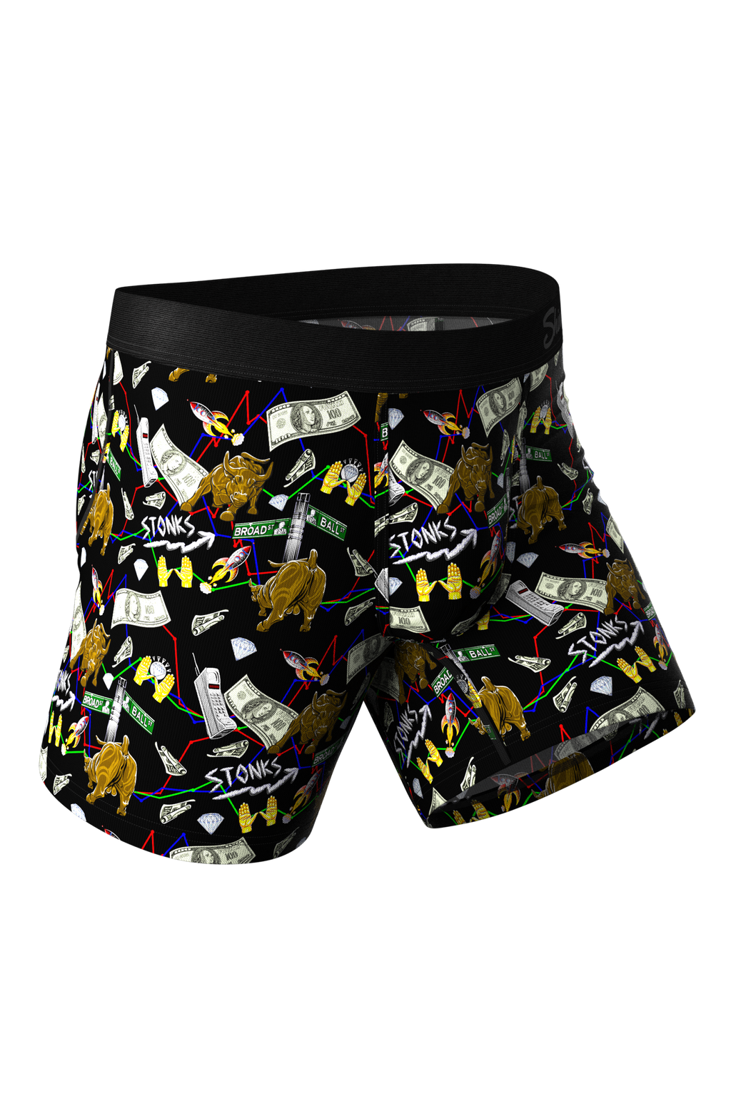 The Ball Street Bets | Wall Street Ball Hammock® Pouch Underwear - Shinesty