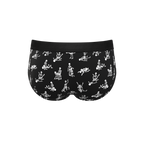 The Bare Back Bones | Glow in the Dark Skeletons Ball Hammock® Pouch Underwear Briefs - Shinesty