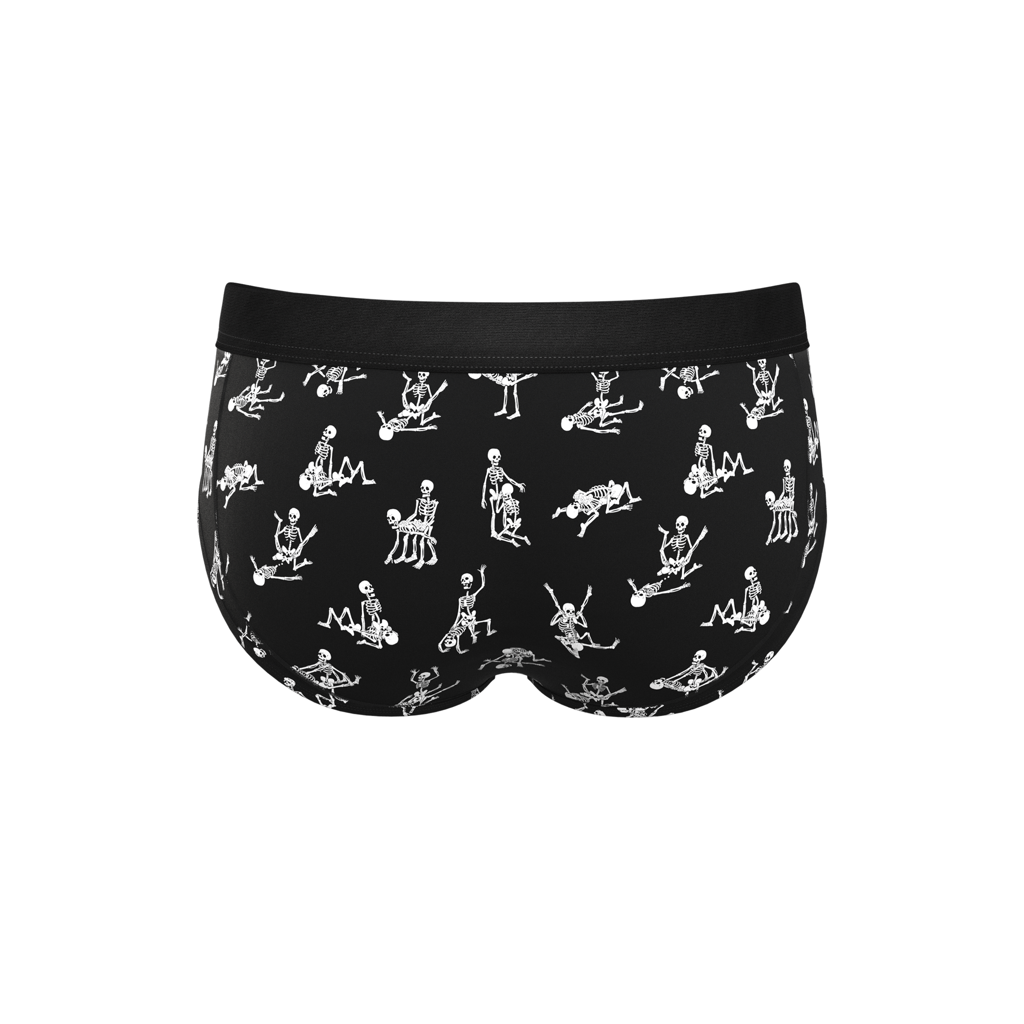 The Bare Back Bones | Glow in the Dark Skeletons Ball Hammock® Pouch Underwear Briefs - Shinesty