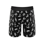 The Bare Back Bones | Glow in the Dark Skeletons Ball Hammock® Boxer - Long Leg - Shinesty