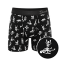 The Bare Back Bones | Glow in the Dark Skeletons Ball Hammock® Pouch Underwear - Shinesty