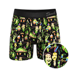 The Bead Hound | Mardi Gras Ball Hammock® Pouch Underwear with Fly - Shinesty