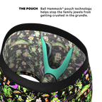 The Bead Hound | Mardi Gras Ball Hammock® Pouch Underwear with Fly - Shinesty