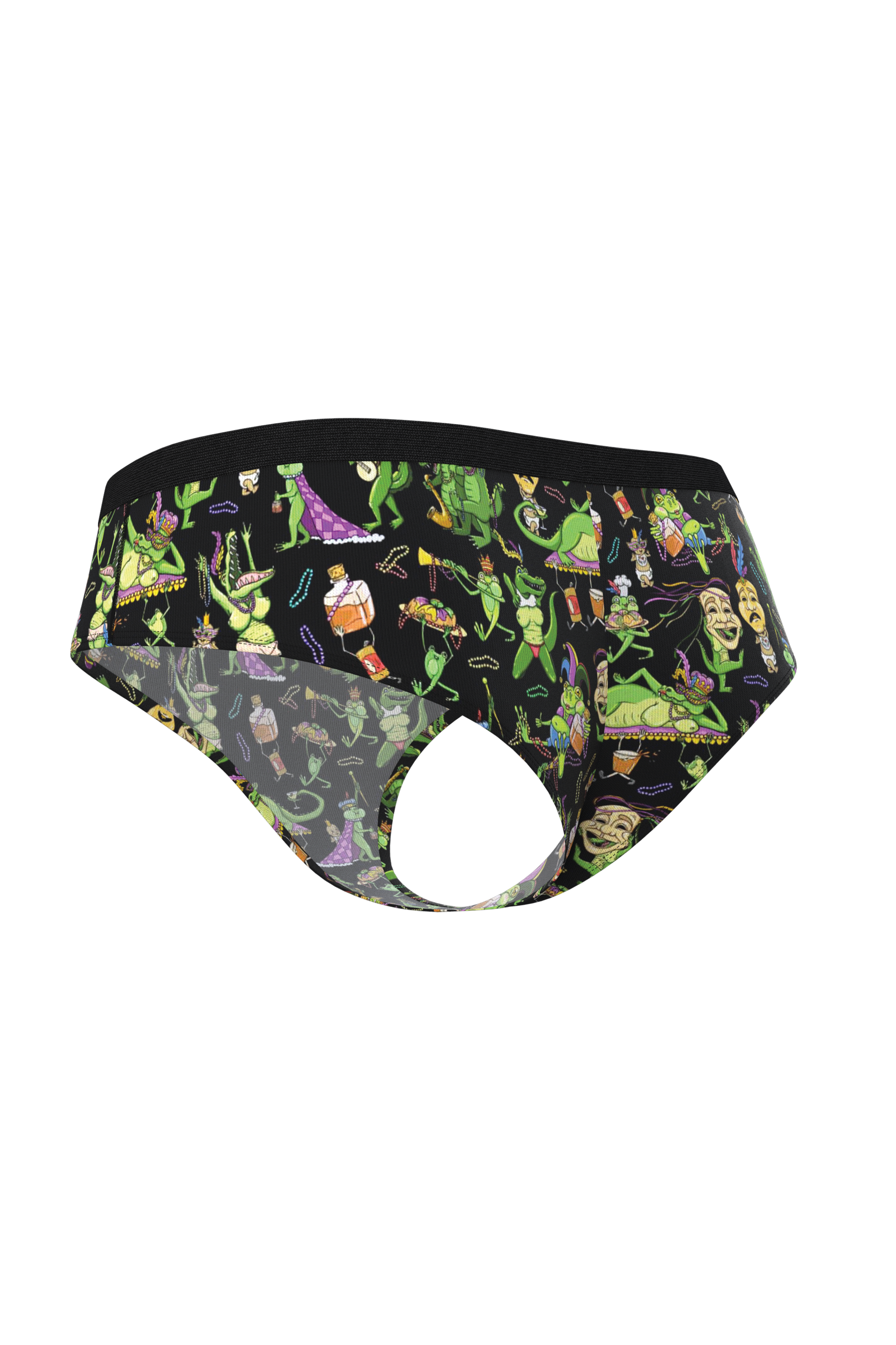 The Bead Hound | Mardi Gras Cheeky Underwear - Shinesty