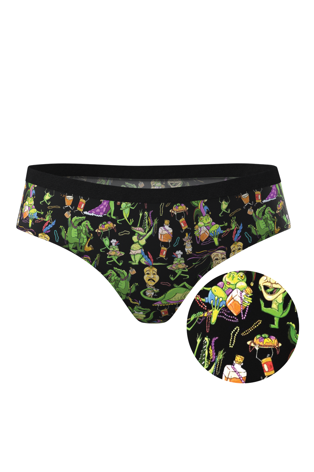 The Bead Hound | Mardi Gras Cheeky Underwear - Shinesty
