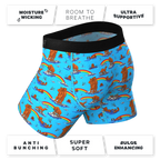 The Bear | Bear and Otter Rainbow Ball Hammock® Pouch Underwear - Shinesty