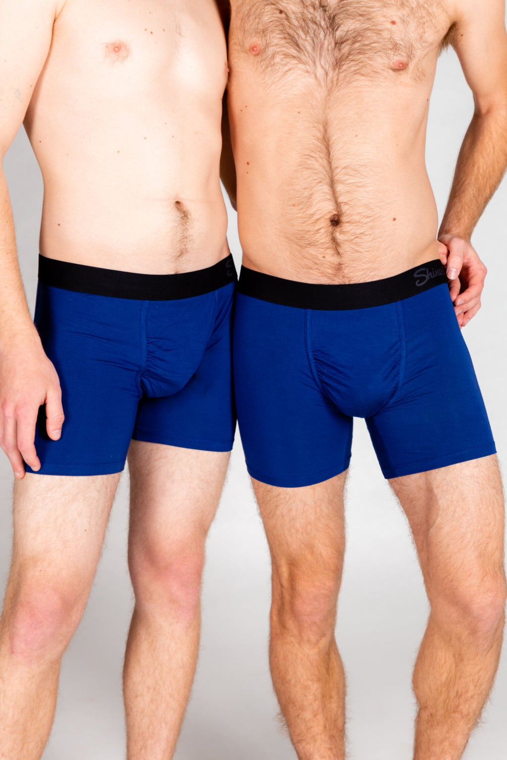 The Big Blue | Navy Ball Hammock® Boxer Couples Matching Underwear 2 Pack - Shinesty