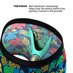 The Big Kahunas | Hawaiian Print Boxer Ball Hammock® Pouch Trunks Underwear - Shinesty