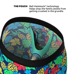 The Big Kahunas | Hawaiian Print Boxer Ball Hammock® Boxer - Long Leg - Shinesty