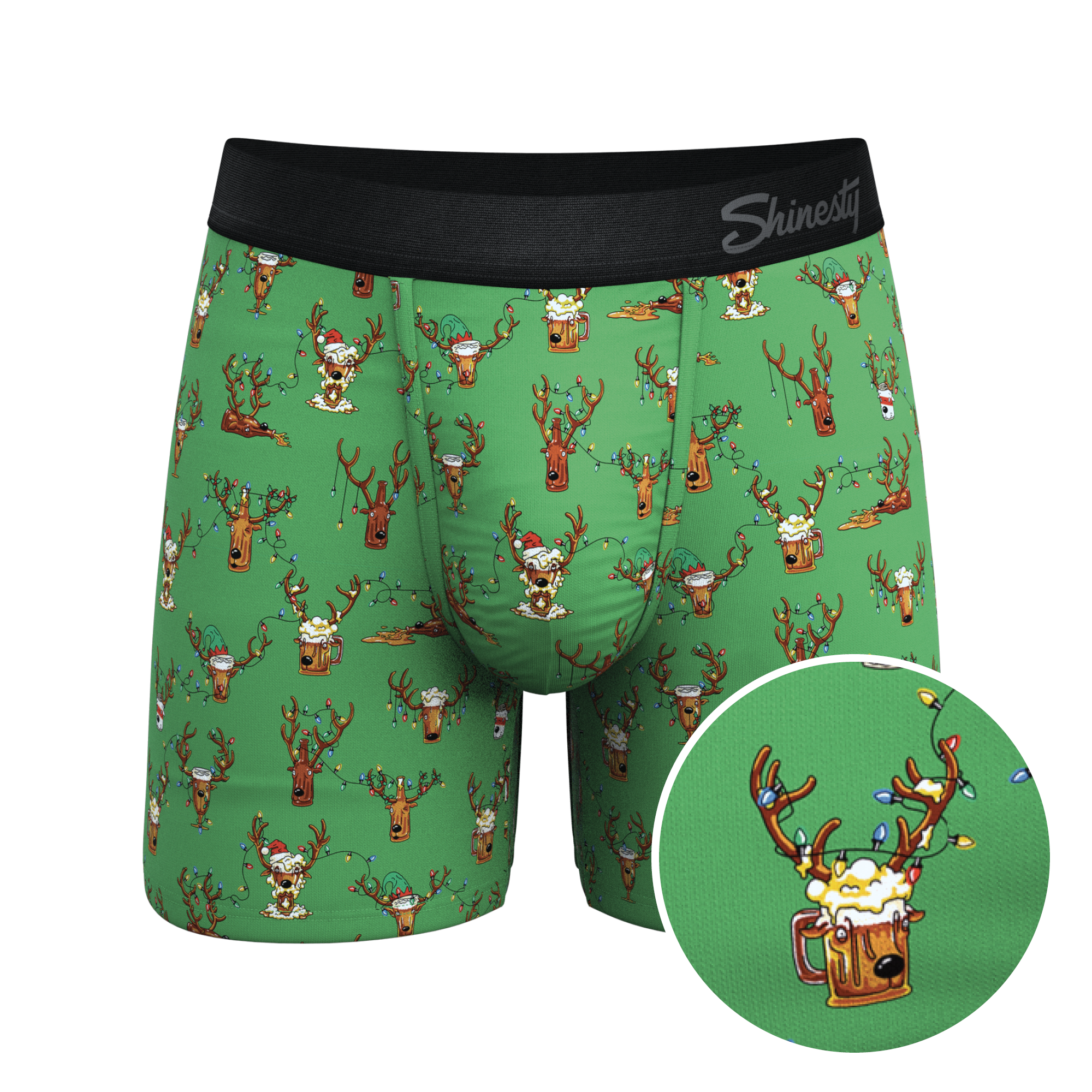 The Blitzened | Reindeer Beer Ball Hammock® Pouch Underwear - Shinesty