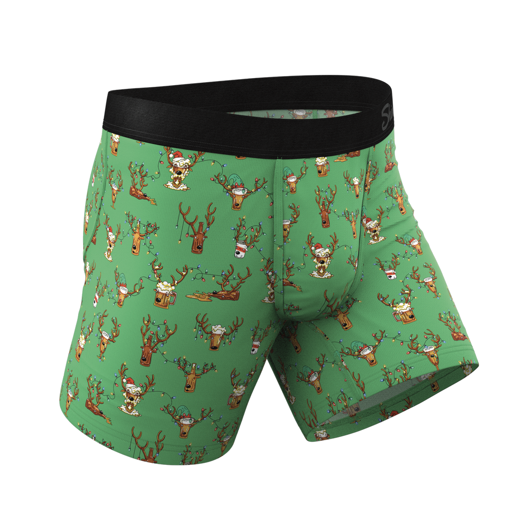 The Blitzened | Reindeer Beer Ball Hammock® Pouch Underwear - Shinesty