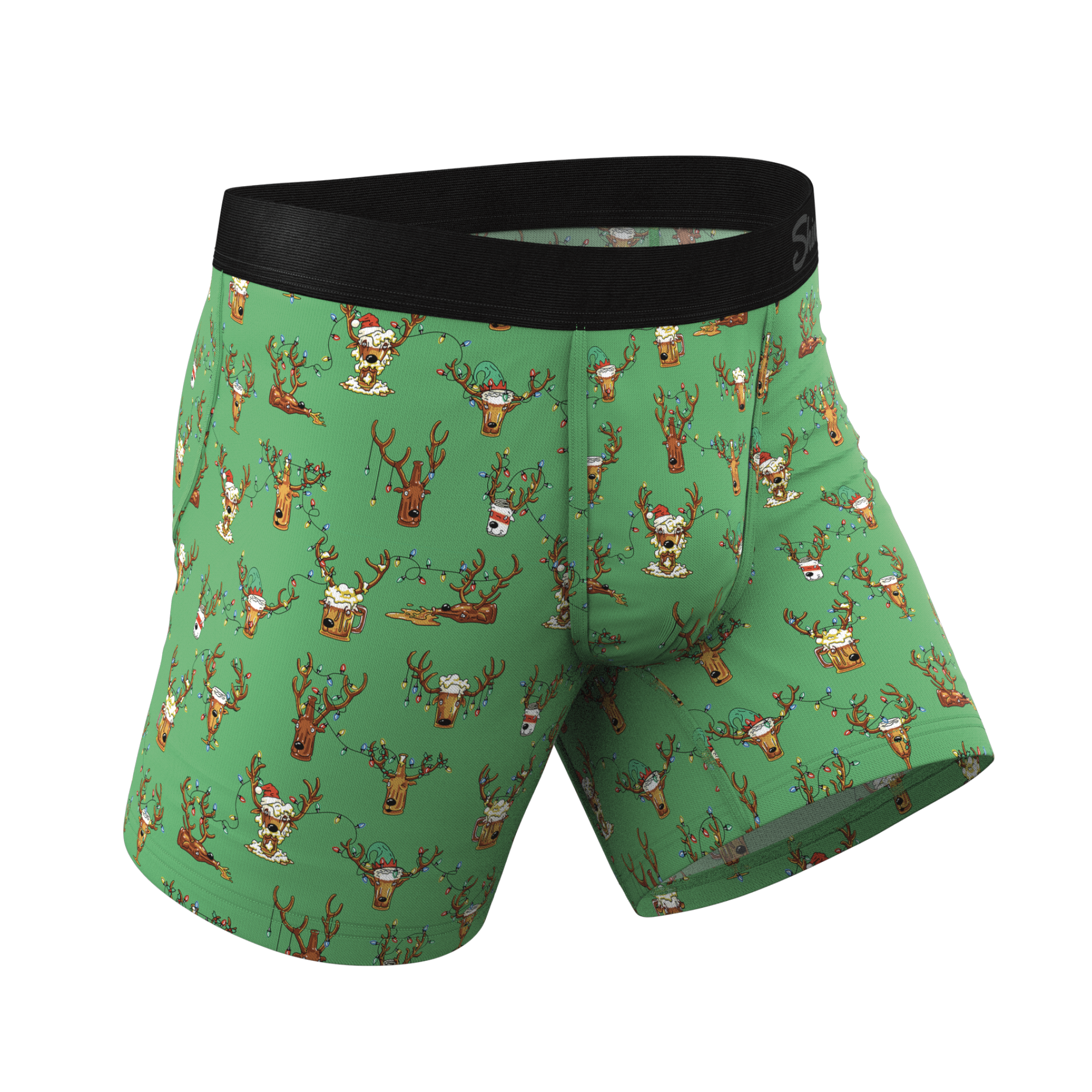 The Blitzened | Reindeer Beer Ball Hammock® Pouch Underwear - Shinesty