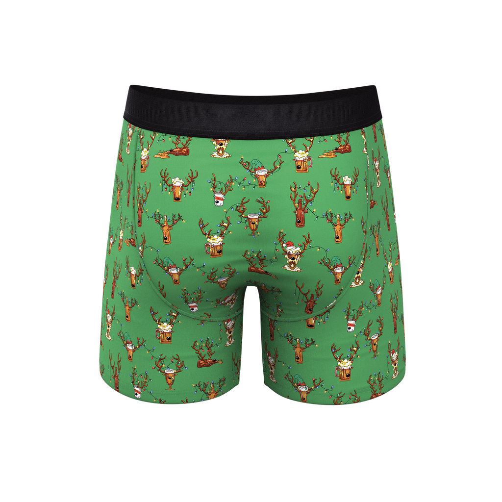 The Blitzened | Reindeer Beer Ball Hammock® Pouch Underwear - Shinesty