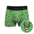 The Blitzened | Reindeer Beer Ball Hammock® Pouch Trunks Underwear - Shinesty