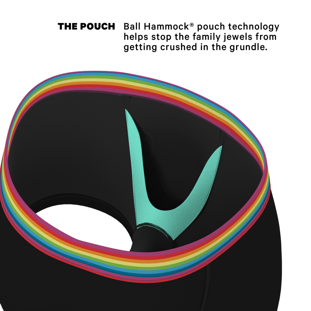 The Bona Fide Pride | Pride Ball Hammock® Pouch Trunks Underwear - Shinesty