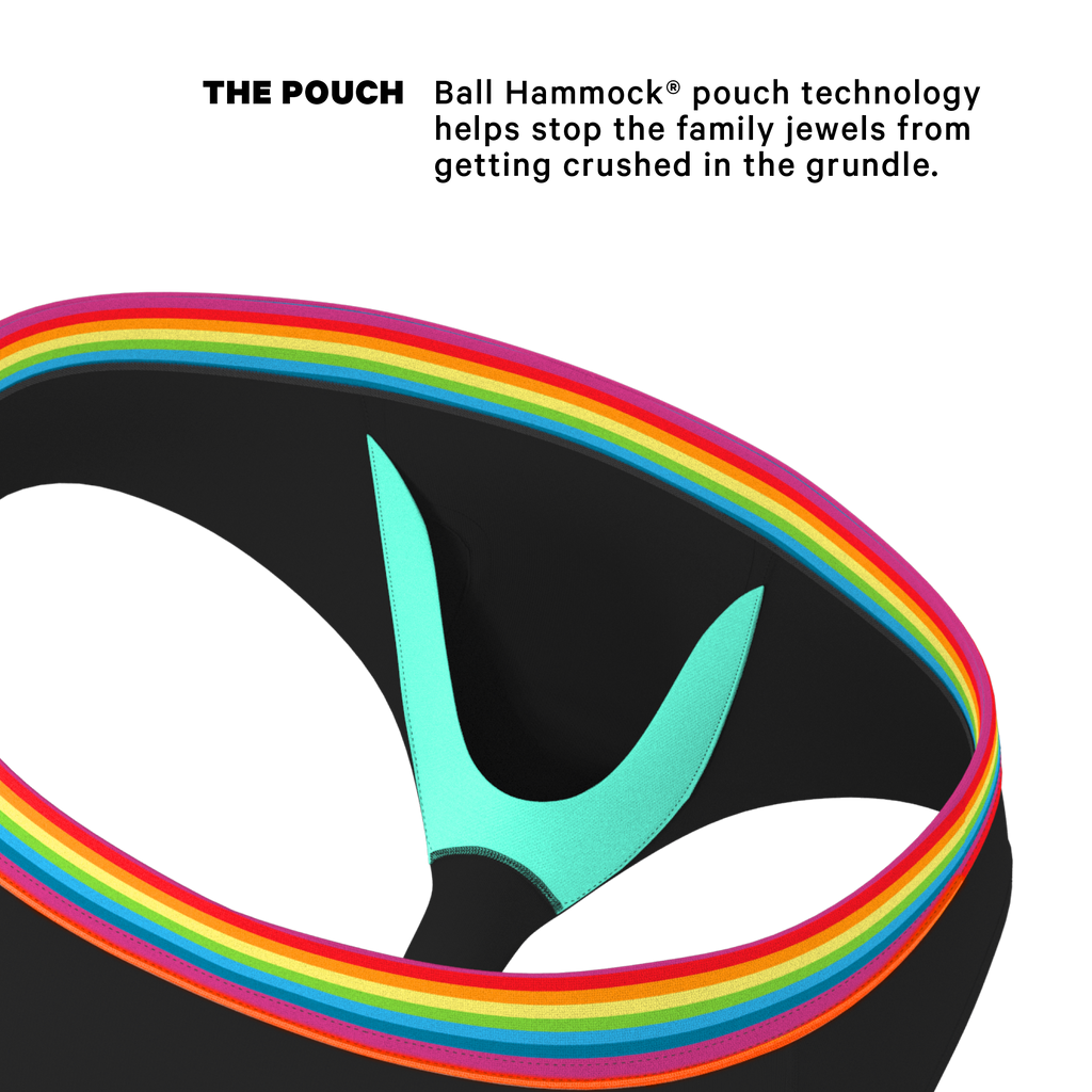 The Bona Fide Pride | Pride Ball Hammock® Pouch Underwear Briefs - Shinesty