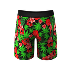 The Bongstera | Tropical Weed Ball Hammock® Boxer - Long Leg - Shinesty