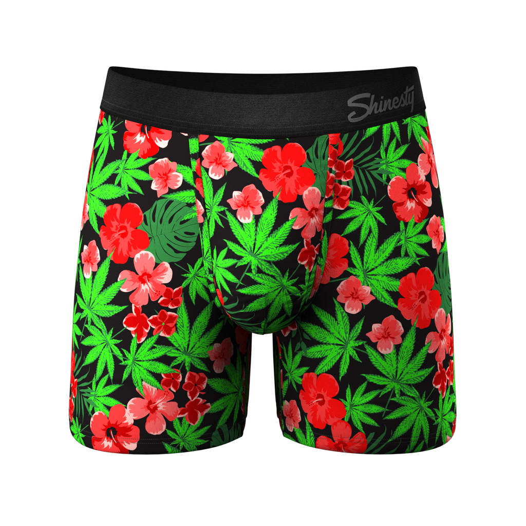 The Bongstera | Tropical Weed Ball Hammock® Pouch Underwear - Shinesty