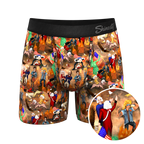 The Boston Tea Bag Party | Patriotic Ball Hammock® Pouch Underwear With Fly - Shinesty