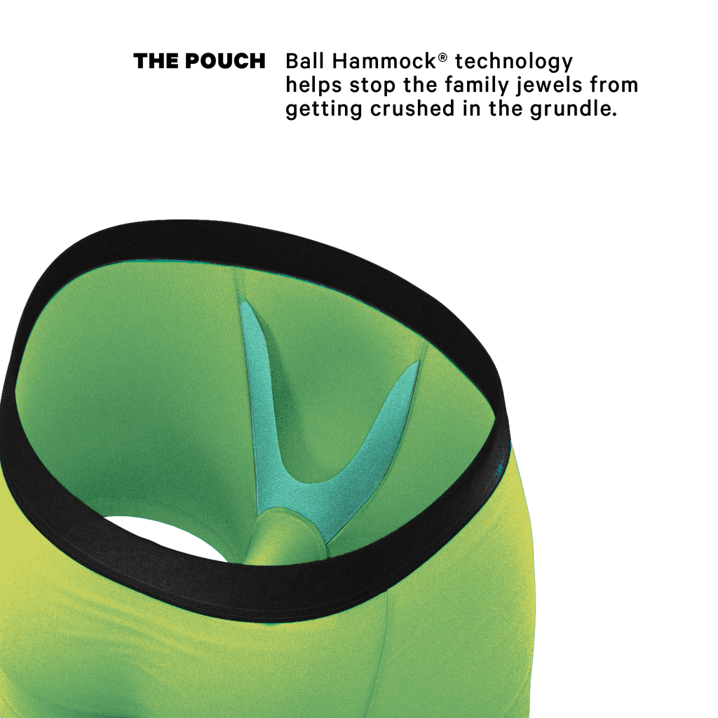 The Supernova | Bright Green Ball Hammock® Pouch Underwear - Shinesty
