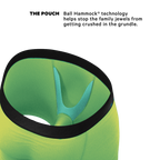 The Supernova | Bright Green Ball Hammock® Pouch Underwear - Shinesty