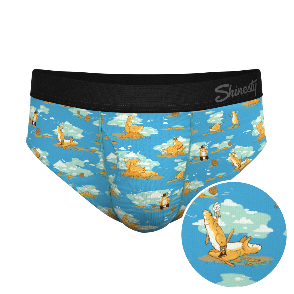 The Brokeback Mounted | Prairie Dog Ball Hammock® Pouch Underwear Briefs - Shinesty