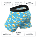 The Brokeback Mounted | Prairie Dog Ball Hammock® Pouch Underwear With Fly - Shinesty