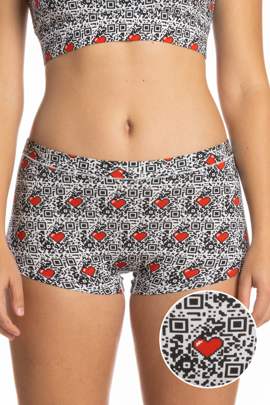 The Scan Me | QR Code Modal Boyshort Underwear - Shinesty