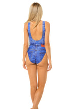 The Jacksonville Jeankini | Denim One Piece Swimsuit - Shinesty