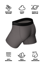The Canines | Wolf Ball Hammock® Pouch Underwear With Fly - Shinesty