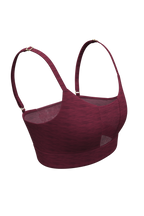 The Chili Pepper | Dark Red paradICE™ Boob Hammock™ Cooling Bralette - Shinesty