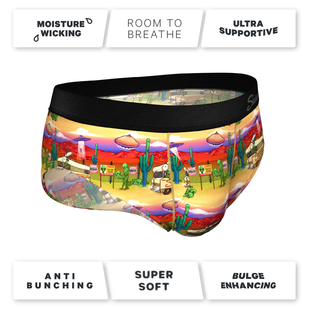 The Close Encounter | Alien Ball Hammock® Pouch Underwear Briefs - Shinesty