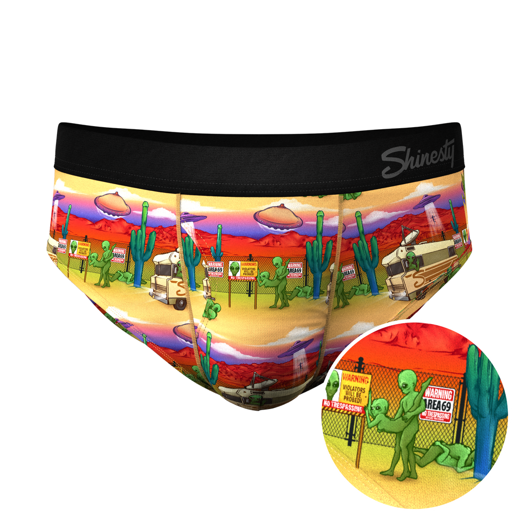 The Close Encounter | Alien Ball Hammock® Pouch Underwear Briefs - Shinesty