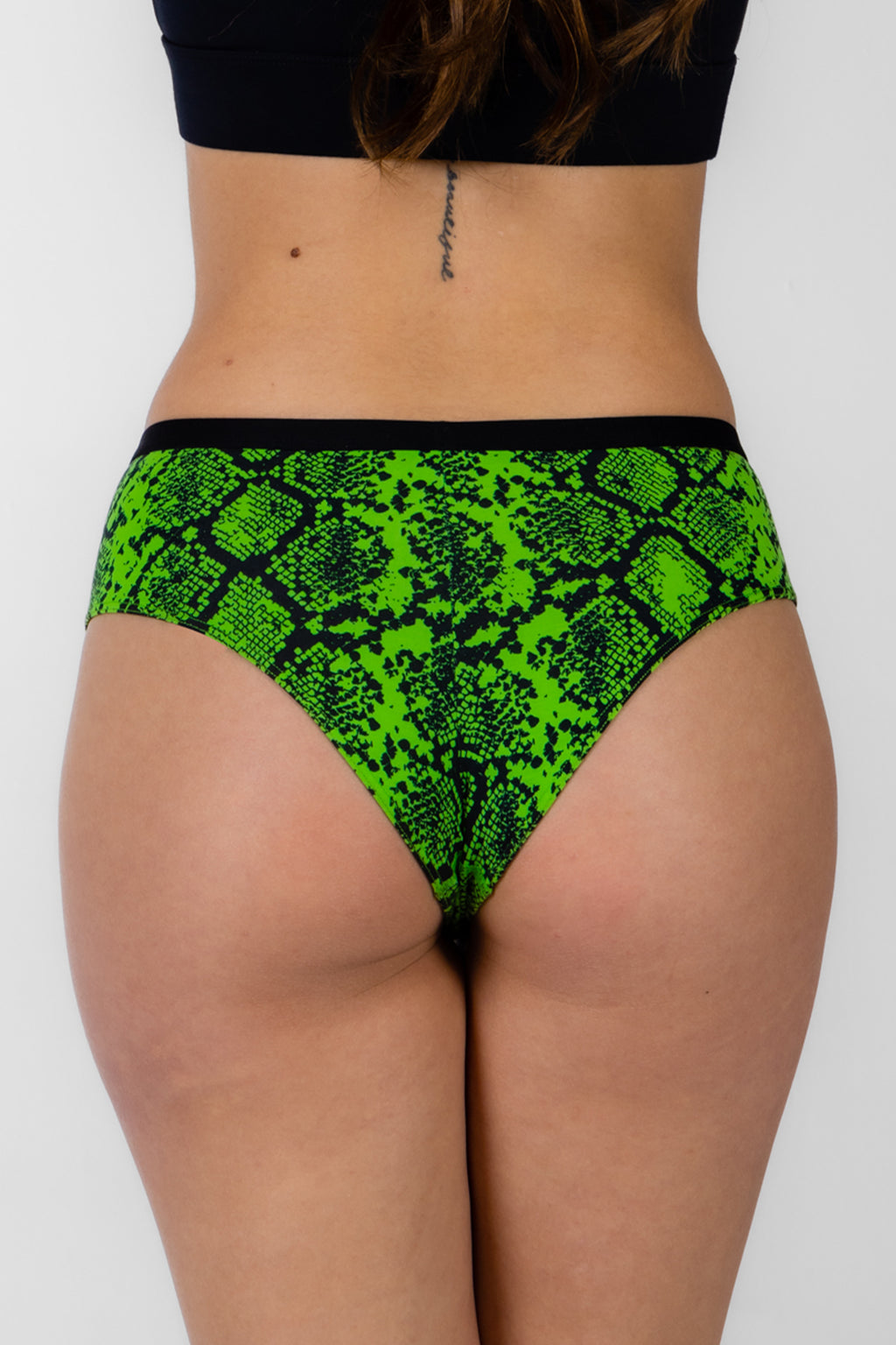 The Queen Cobra | Snakeskin Cheeky Underwear - Shinesty