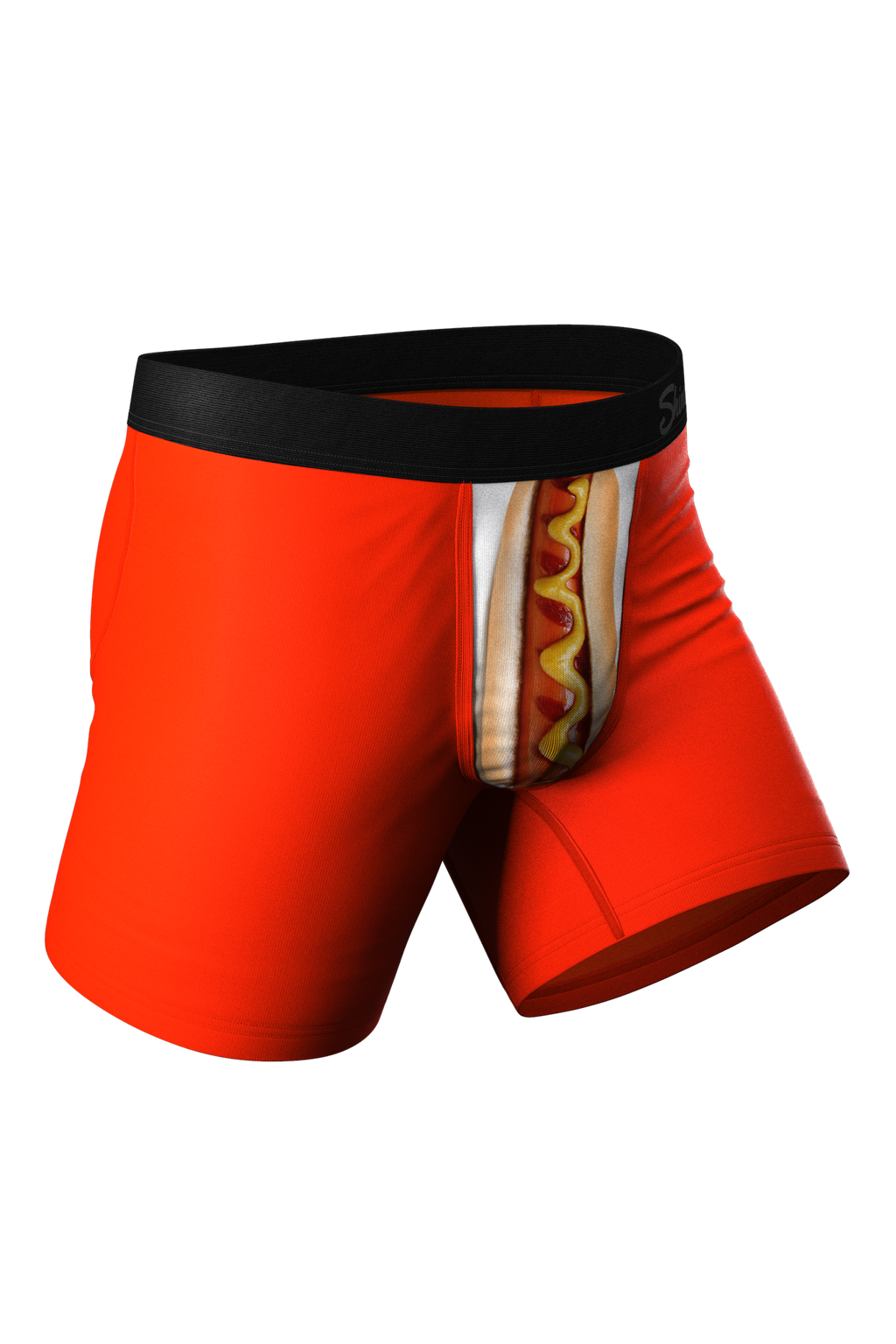 The Coney Islands | Hot Dog Ball Hammock® Boxer Couples Matching Underwear 2 Pack - Shinesty