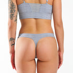The Storm Cloud | Grey paradICE™ Cooling Thong - Shinesty