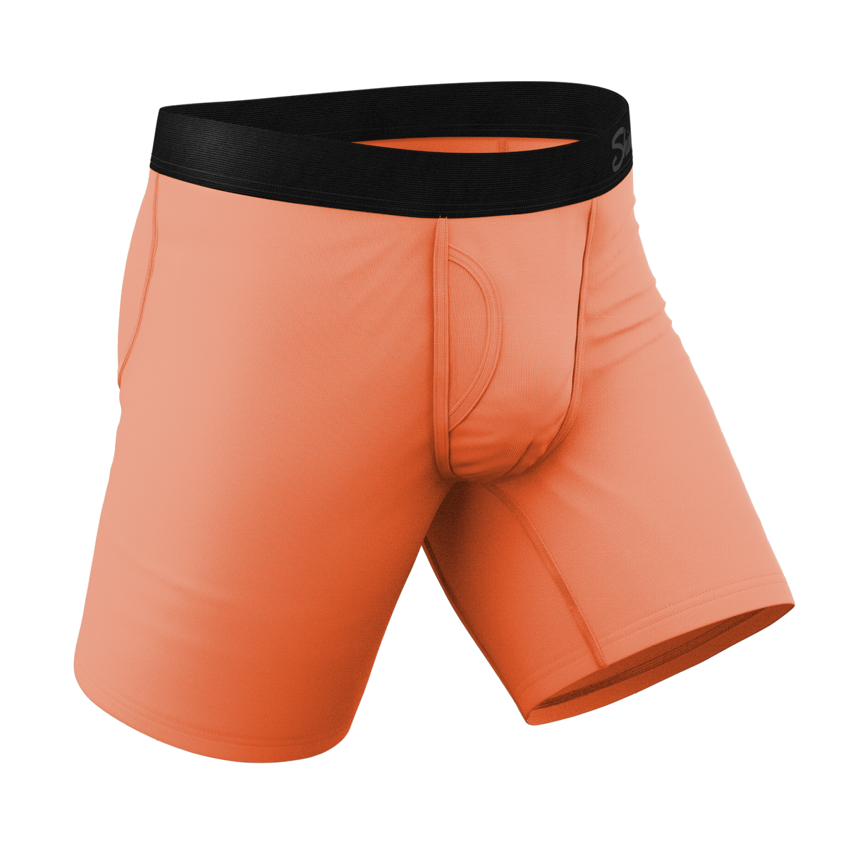 The Crossing Guard | Orange Ball Hammock® Boxer - Long Leg - Shinesty