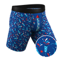 The Crotch Rocket | USA Firecracker Ball Hammock® Boxer - Long Leg - Shinesty