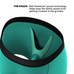 The Cyantific Theory | Turquoise Ball Hammock® Pouch Underwear - Shinesty