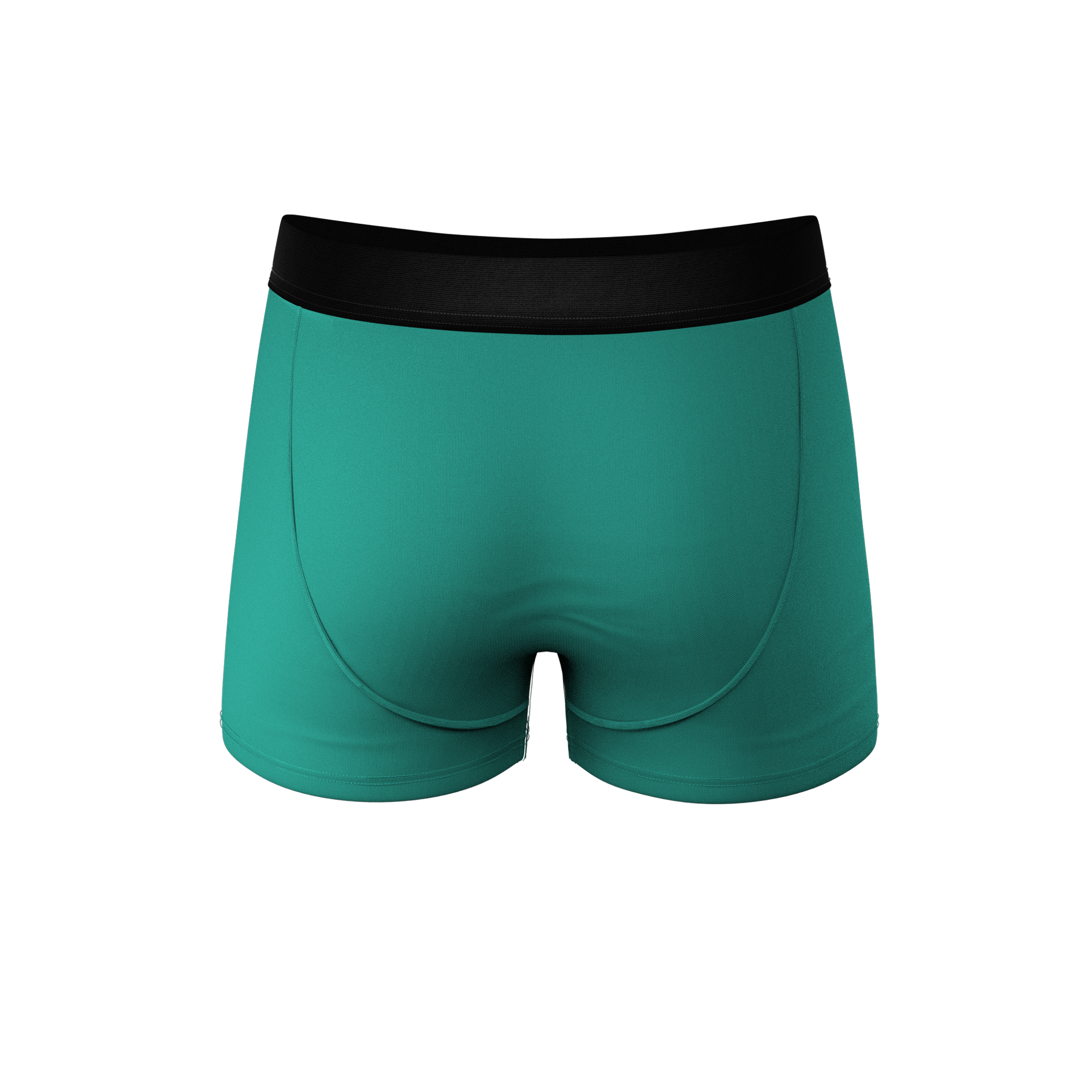 The Cyantific Theory | Turquoise Ball Hammock® Pouch Trunks Underwear - Shinesty
