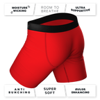The Darcy | Whipped Cream Ball Hammock® Boxer - Long Leg - Shinesty