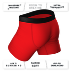 The Darcy | Whipped Cream Ball Hammock® Pouch Underwear With Fly - Shinesty
