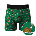 The Debauch Banquet | Dinner Party Ball Hammock® Pouch Underwear With Fly - Shinesty